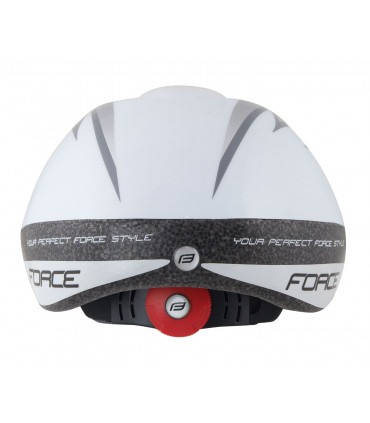 Laste jalgrattakiiver FORCE FUN STRIPES  valge-hall-punane