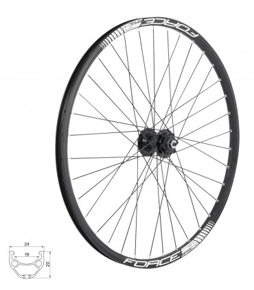 Jalgratta jooks esimene FORCE BASIC DISC 559x19 26''