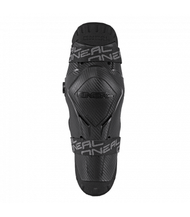 Laste põlvekaitse komplekt ONEAL PUMPGUN MX CARBON LOOK YOUTH must