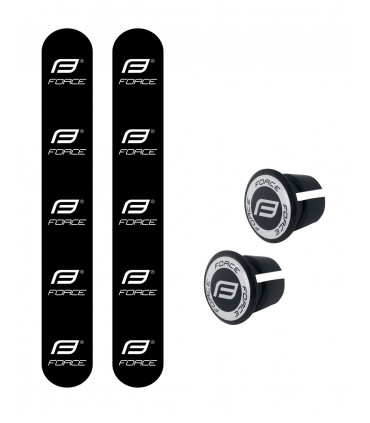 Jalgratta lenksupael Force EVA perfored valge