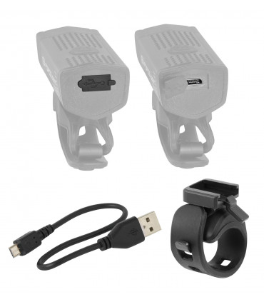 Jalgratta tulede komplekt Force USB DOT