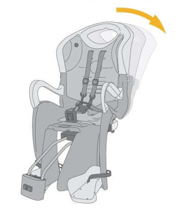 Lapseiste calm tiger - oranz/oranz