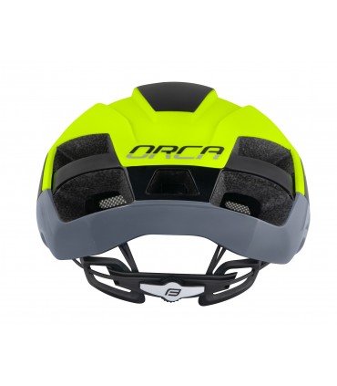 Jalgratta kiiver Force ORCA kollane