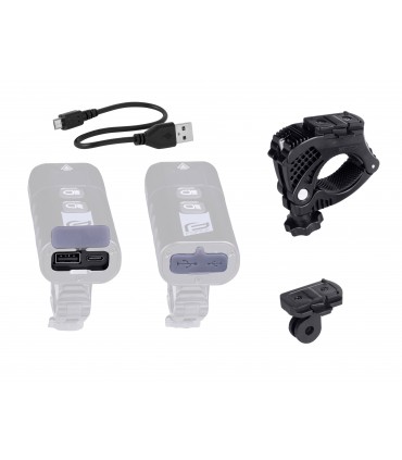 Jalgratta esituli  FORCE TORCH 2000LM (akuga, akupank)