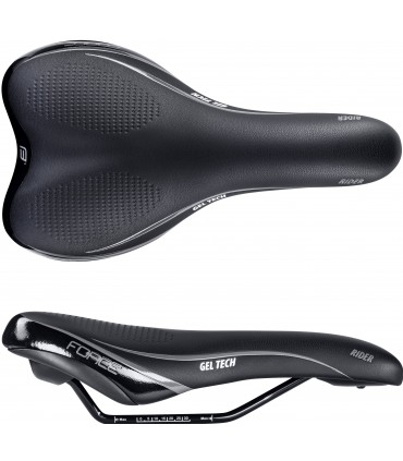 Jalgratta sadul Force RIDER GEL tech