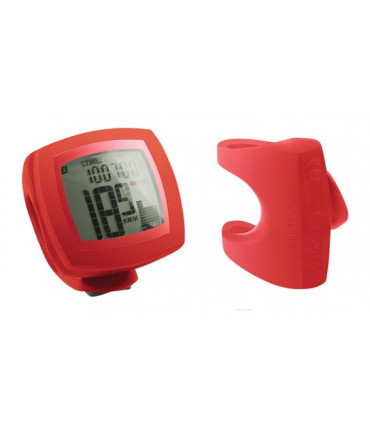 Jalgratta spidomeeter Knog N.E.R.D. 12 punane