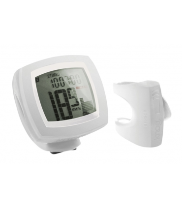 Jalgratta spidomeeter Knog N.E.R.D. 12 valge