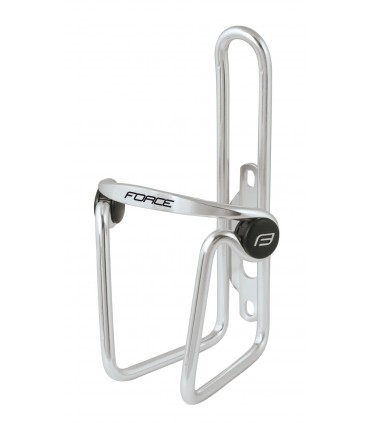 Pudelikorv jalgratta raamile FORCE DOT al. hõbe