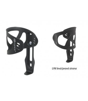 Pudelikorv jalgratta raamile FORCE UNI al. must