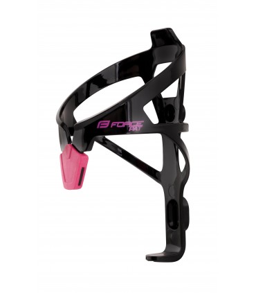 Pudelikorv jalgratta raamile FORCE PAT roosa