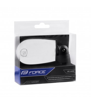 Jalgrattapeegel Force lenksu otsa 80 x 54 mm