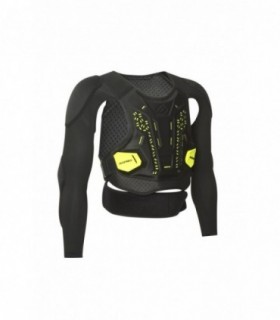 Acerbis Body Armor Plasma must/kollane