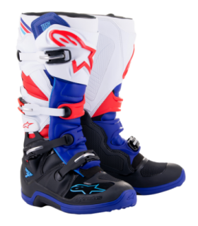 Krossisaapad Alpinestars Tech 7 valge/sinine