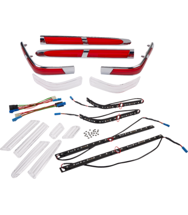 LED Trunk and Saddlebag Molding Insert Kit tuled