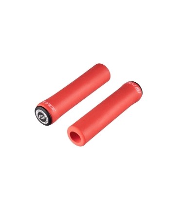 Jalgratta käepidemed Gripid FORCE LUCK silikoon punane