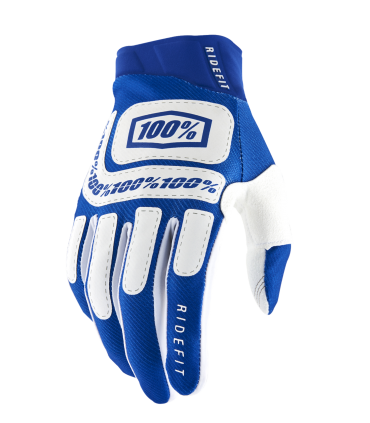 Krossikindad 100% Ridefit sinine-valge