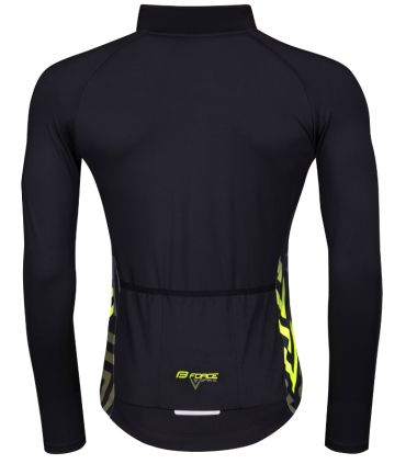 Rattasärk FORCE SPIKE pikkade käistega must-kollane