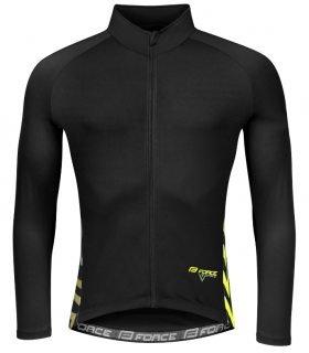 Rattasärk FORCE SPIKE pikkade käistega must-kollane