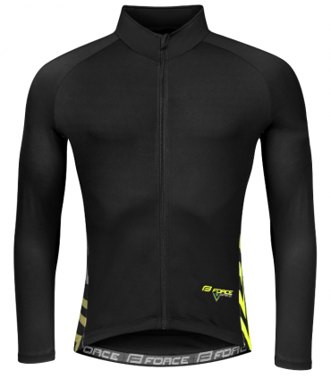 Rattasärk FORCE SPIKE pikkade käistega must-kollane