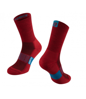 Sokid FORCE NORTH thermo punane-sinine