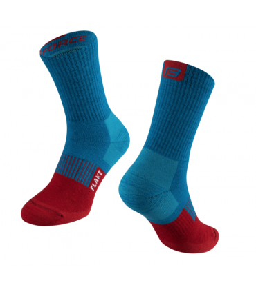 Sokid FORCE FLAKE thermo sinine-punane