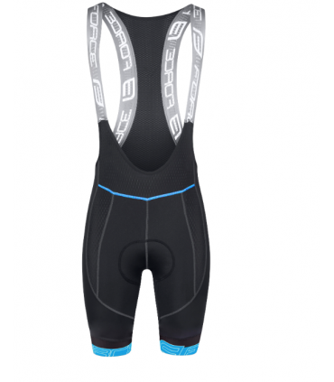 Traksidega rattapüksid FORCE FAME must-sinine