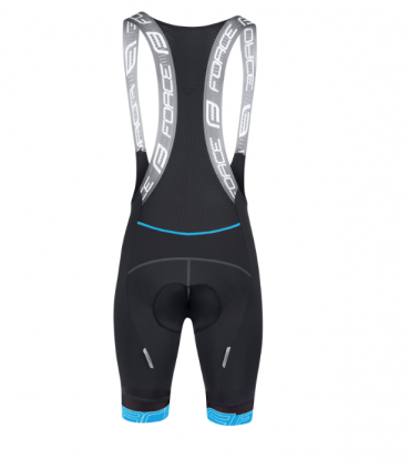 Traksidega rattapüksid FORCE FAME must-sinine