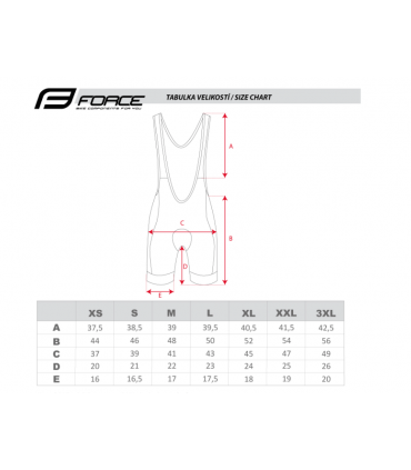 Traksidega rattapüksid FORCE FAME must-sinine
