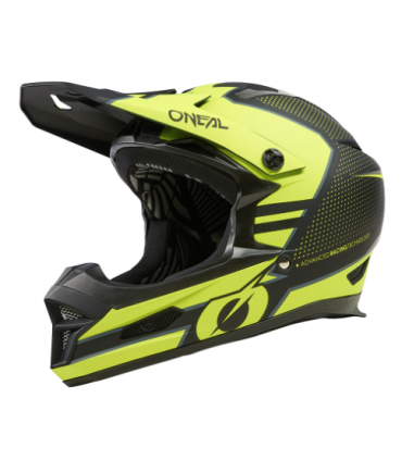 Jalgratta krossikiiver ONEAL FURY STAGE kollane-must