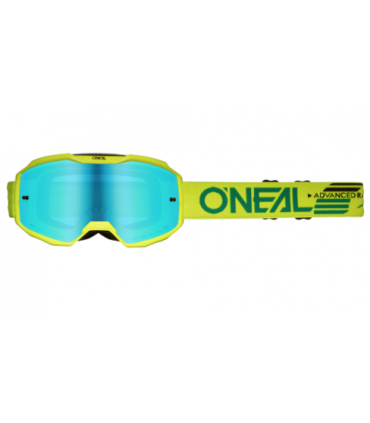 Krossiprillid ONEAL B-10 SOLID kollane (raadiumsinine)
