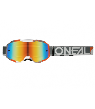 Krossiprillid ONEAL B-10 DUPLEX hall/oranž