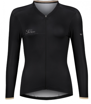 Naiste rattasärk FORCE GOLD pikakäistega must