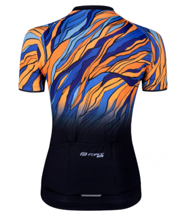 Naiste rattasärk Force LIFE must-sinine-oranž