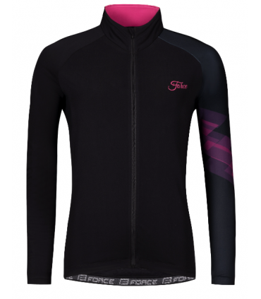 Naiste rattasärk FORCE RIDGE must-roosa