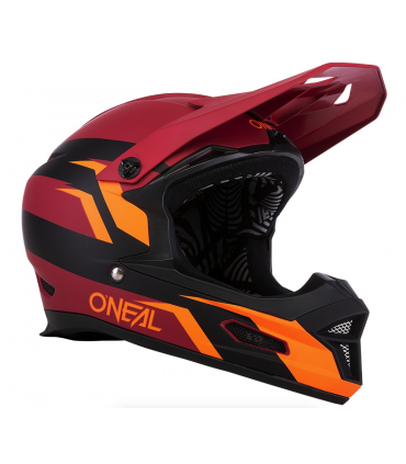 Jalgrattakiiver ONEAL FURY STAGE punane-oranz