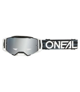Krossiprillid ONEAL B-33 ICTUS must/valge (silver klaasid)