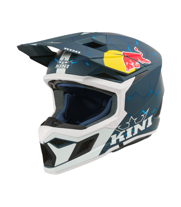 Laste krossikiiver ONEAL Kini Red Bull MX3 1.0 sinine/valge