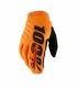 Soojad spordikindad 100% Brisker Fluo oranz
