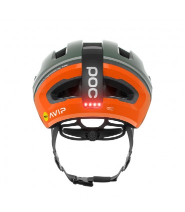 Jalgrattakiiver Poc Omne Beacon MIPS Fluorestsentsne oranž AVIP/Epidote roheline matt