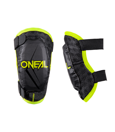 Laste küünarnukikaitse komplekt ONEAL PEEWEE Neoonkollane