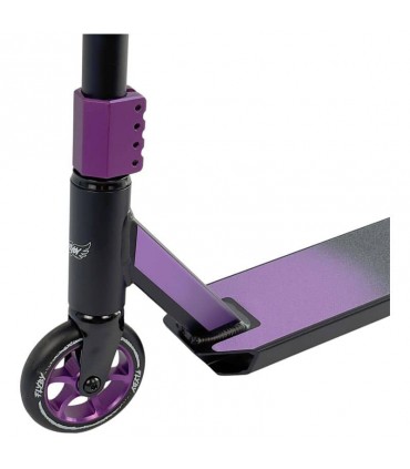 Triki Tõukeratas Flyby Air V2 must-lilla