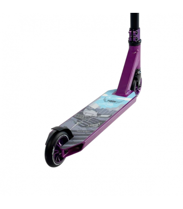 Triki Tõukeratas Flyby Lite V2 must-lilla