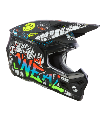 Lastekiiver ONEAL 3SRS RANCID Must/Valge