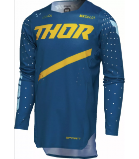 Laste krossisärk Thor Sportmode Brave Sinine/Kollane