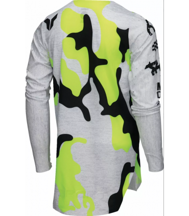 Laste krossisärk Thor Sportmode Riot Must/Fluorestsentskollane