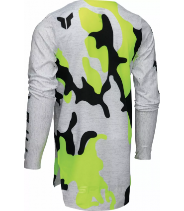 Laste krossisärk Thor Sportmode Riot Must/Fluorestsentskollane