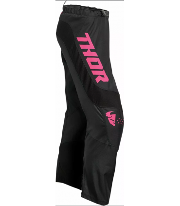 Naiste krossipüksid Thor Sector Minimal Must/Roosa