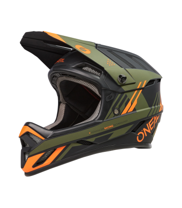 Rattakrossi kiiver ONEAL Backflip Strike Must/Oranz