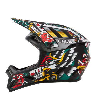 Rattakrossi kiiver ONEAL Backflip Inked Multi