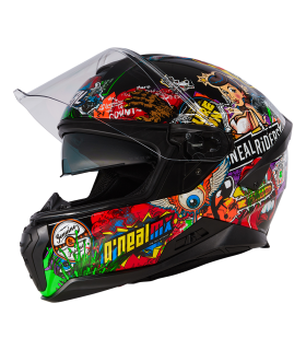 Tänavasõidukiiver ONEAL Challenger Crank Must/Mitmevärviline